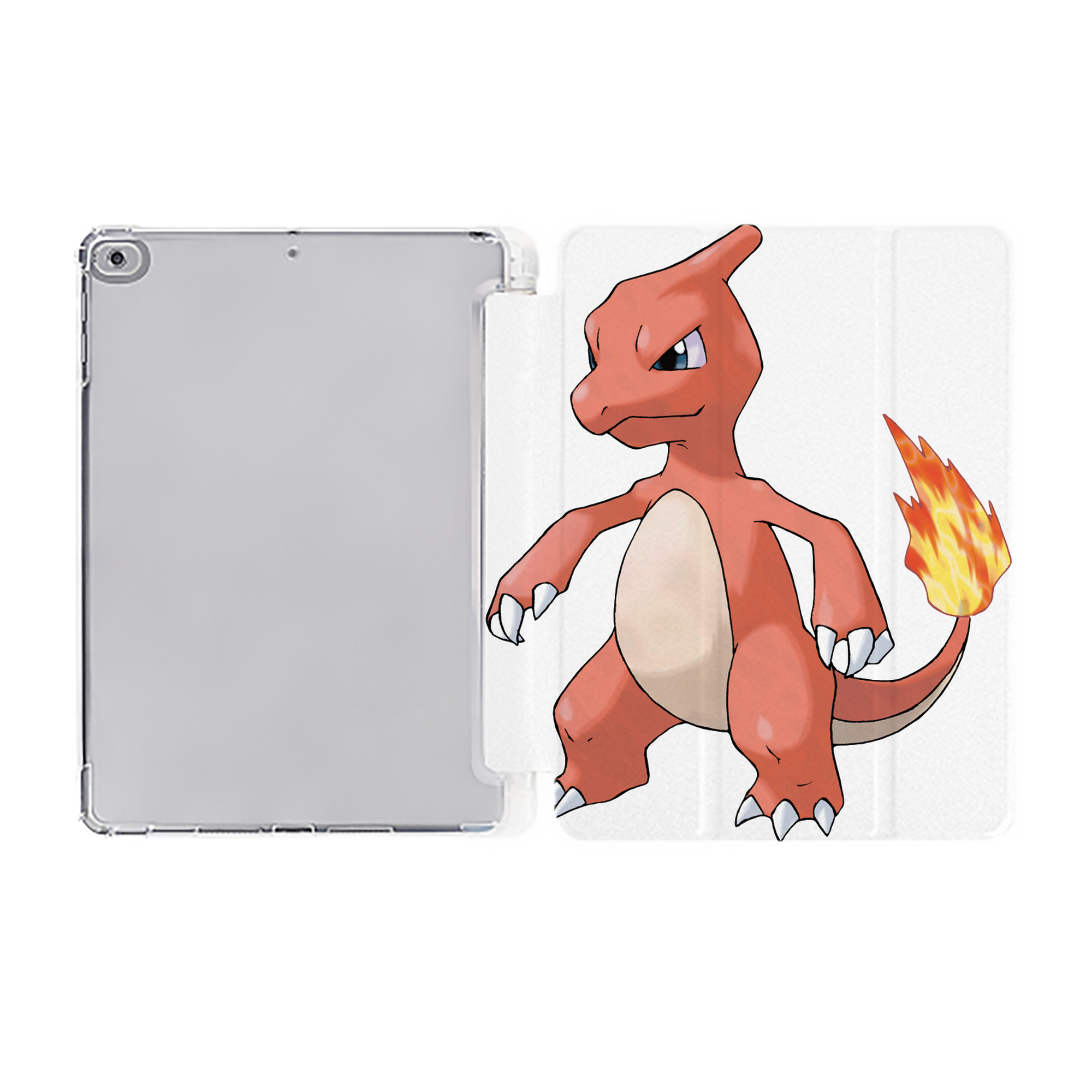 （画像用） ポケットモンスター Pokémon IPad ケース ペン収納付き 三つ折りスタンド PUレザー×シリコン 対応機種9.5/10.5/10.9インチ